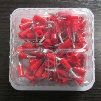 Наконечник штыревой круглый изолированный 0,25-1,5кв.мм L9