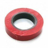 Изолента ПВХ 0,15х19мм 20м красная