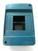 Бокс навесной LUXEL 4 бирюзовый